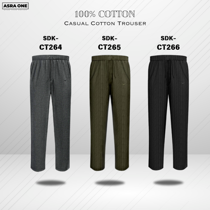 Premium Cotton Trouser – SDK-CT264/CT265/CT266