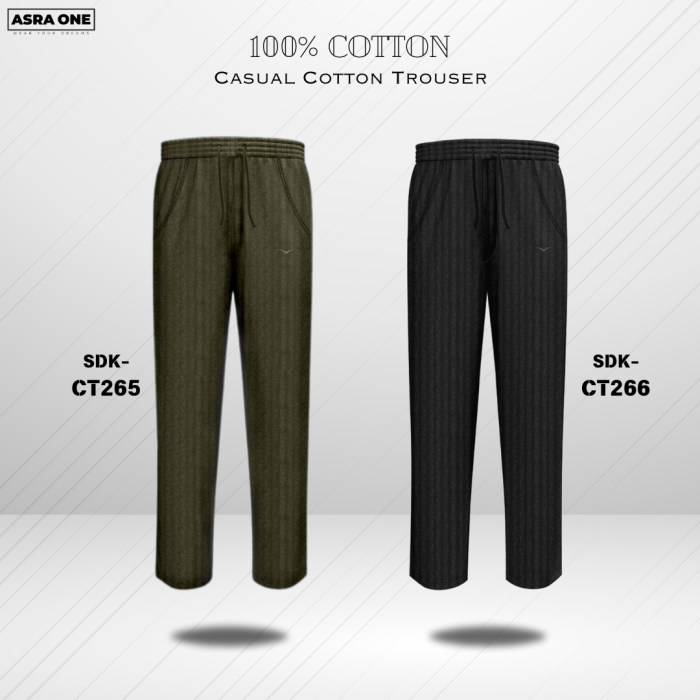 Premium Cotton Trouser – SDK-CT265/CT266