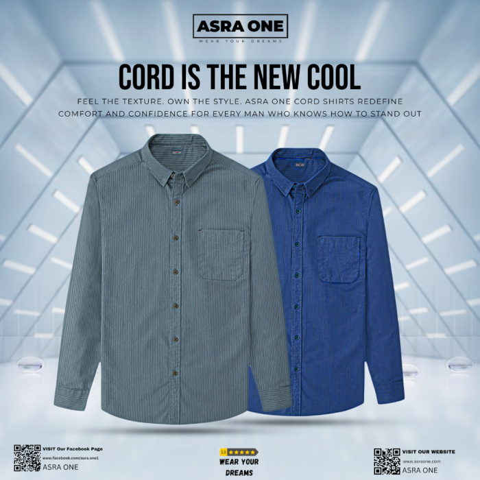 Asra One Special Cord Shirt – SDK-267/268