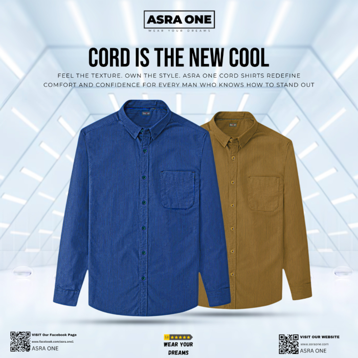 Asra One Special Cord Shirt – SDK-267/269