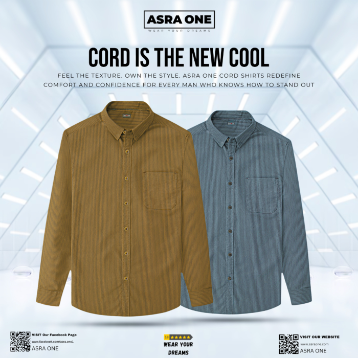 Asra One Special Cord Shirt – SDK-268/269