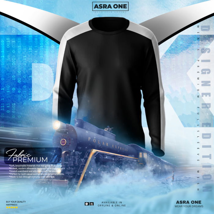 Asra One Full Sleeve Sports T-shirt - VT20