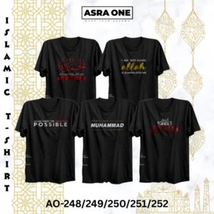 Asra One Islamic Tshirt – AO-248/249/250/251/252