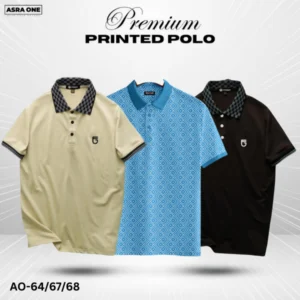 Asra One Premium Polo – (3 pcs Combo) AO-28/29/64