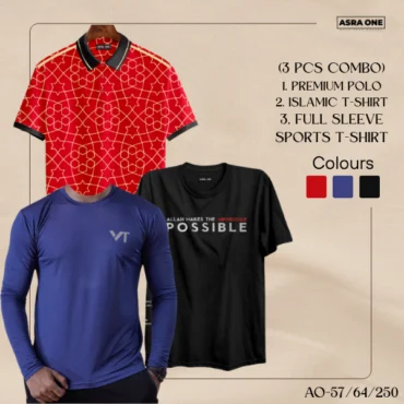 Asra One Premium 3 pcs Combo