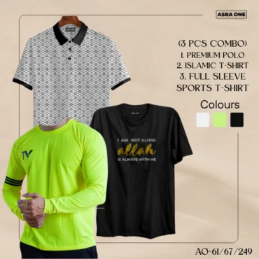 Asra One Premium 3 pcs Combo