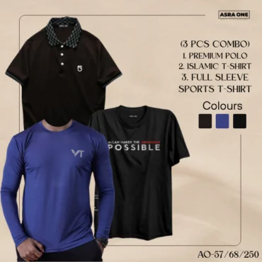 Asra One Premium 3 pcs Combo