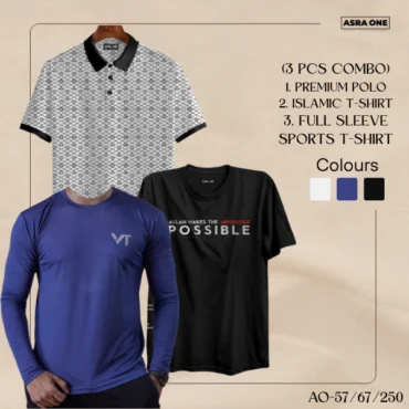 Asra One Premium 3 pcs Combo