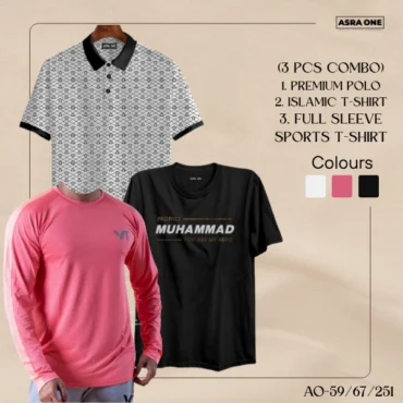 Asra One Premium 3 pcs Combo
