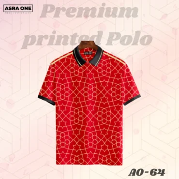 Asra One Premium Printed Polo