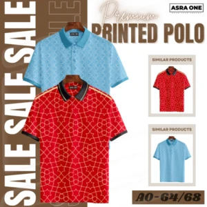 Asra One Premium Printed Polo
