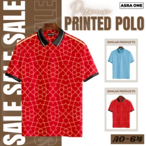Asra One Premium Printed Polo