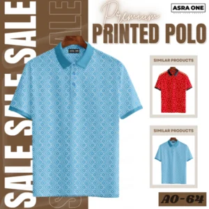 Asra One Premium Printed Polo